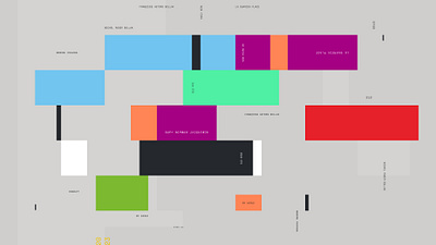 Composition #2 clean colorful grid illustration layout minimal modular poster shapes typography ui vibrant web