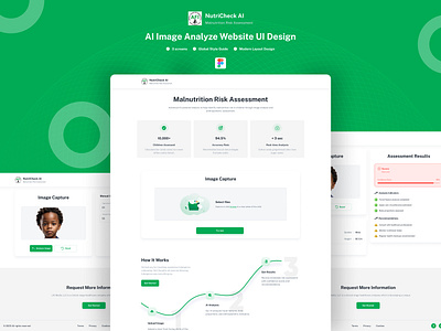 AI Image Analyze Website UI Design ai analyze app app design branding design graphic design illustration image logo ui ux vector website