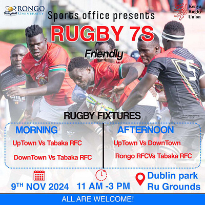 Sports flyer graphic design