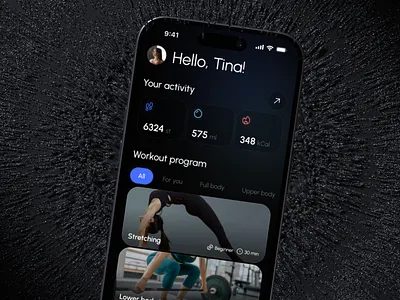 🏋🏻‍♀️ Mobile design for the sport application | Hyperactive activity app app design colors concept creative dark design healthcare hyperactive ios ios design mobile mobile design product design saas sport ui ui design ux ux design