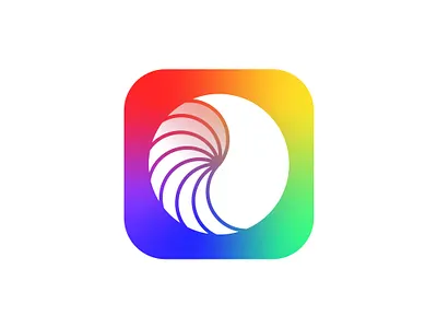 Yin Yang Wave app app logo balance brand identity branding design gradient logo logo design logo mark logosohel mark modern modern logo simple symbol yin yang