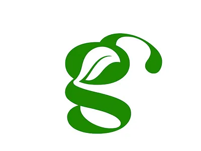 G leaf animation branding graphic design illustration logo