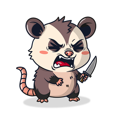 Angry Possum possum procreate renone renonelab