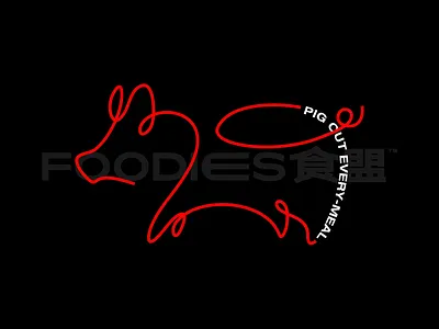 FOODIES — Western Restaurant & Culinary Training Brand Design branding graphic design logo