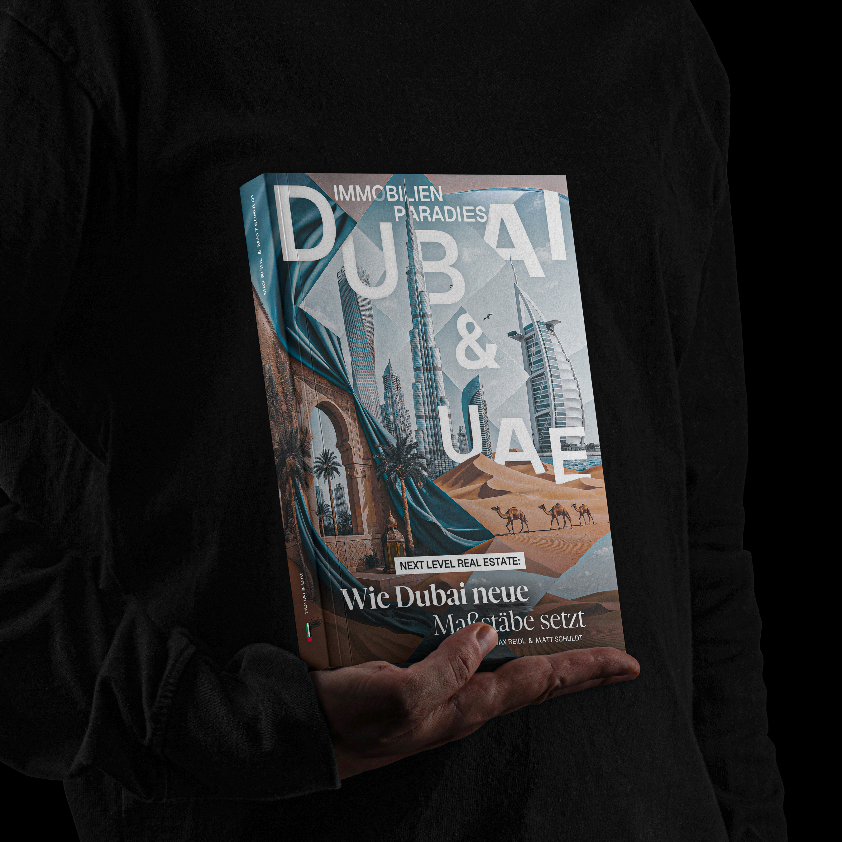 Dubai Real State - Book cover artwork abstract book branding cover cuts dubai manipulation minimal photography photoshop typography uae victorweiss