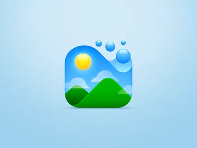 Aerate macOS Application Icon app icon application icon icon design ios ios icon macos macos icon
