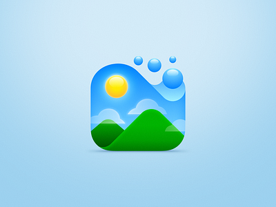 Aerate macOS Application Icon app icon application icon icon design ios ios icon macos macos icon