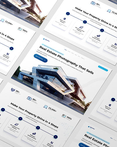 Open Door - Real Estate Photography Landing page app awsmd booking broker clean design dfd home home page landing page property agency property website real estate real estate landing page real estate website rental ui ux web website