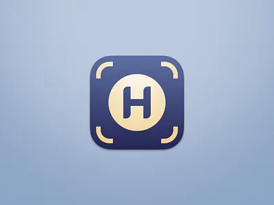 Heliclub iOS Application Icon app icon application icon helipad icon design ios icon macos icon