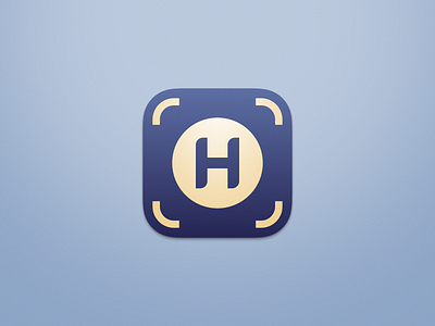 Heliclub iOS Application Icon app icon application icon helipad icon design ios icon macos icon