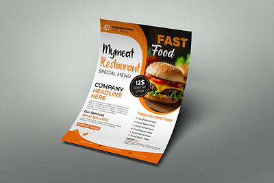 Food Flyer Design app branding design eid mubarok flyer food food flyer graphic design illustration logo restaurant ui ux vector