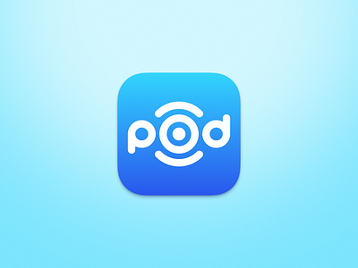 Podapp iOS Application Icon app icon application icon icon icon design ios ios icon macos macos icon pod podcast podcast app