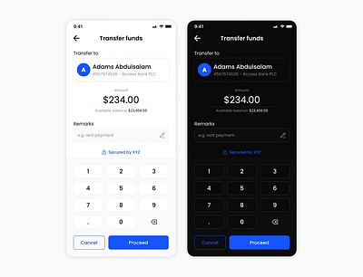Transfer screen Mobile App UI - Fintech app branding design figma finance fintech illustration landing page logo pay transfer ui ux website