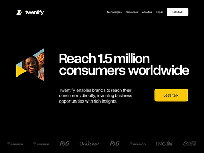 Hero concept design hero landing page