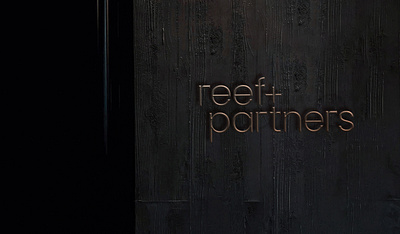 Reef + Partners Corporate Rebrand brand design brand identity branding corporate design graphic design logo logo design rebrand ui
