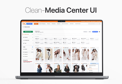 Media Center UI – File Management Dashboard dashboard dashboard ui folder ui image center image ui media center media center ui ui ui ux ux ux ui
