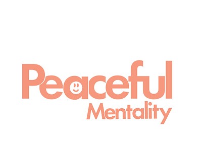 Peaceful Mentality - Art Shop Logo adobe art branding creative design design art graphic design inspiration logo painting peace stickers