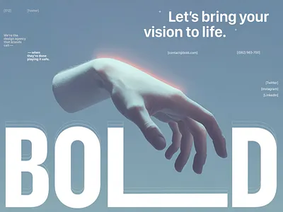 Footer exploration [01] bold footer typography ui web design