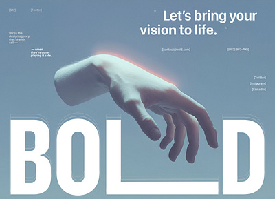 Footer exploration [01] bold footer typography ui web design