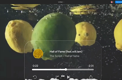 🎧 iOS Liquid Glass UI app branding design glassmorphism mobile app product design ui ux