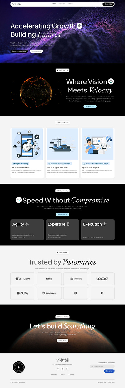 Agency website redesign branding dailyui dashboarddesign design newui redesign saas ui uidesign uiux webdesign website