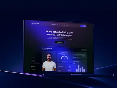 AI SaaS Landing Page ai email landing lp marketing persona saas shop shopify