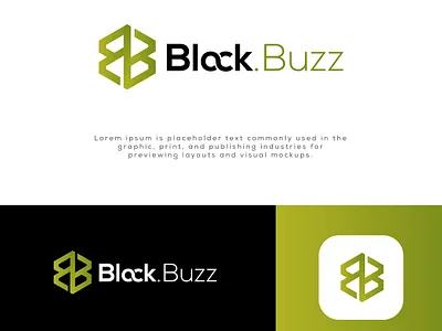 Minimalist Logo Design for Block.Buzz design flat illustration illustrator logo logo creation logo design logos logotype ui