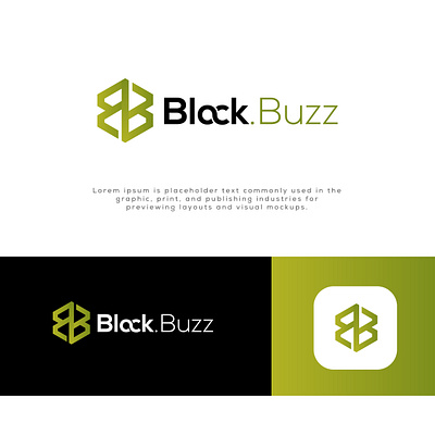 Minimalist Logo Design for Block.Buzz design flat illustration illustrator logo logo creation logo design logos logotype ui