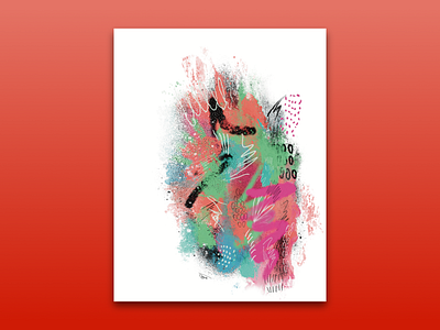 The Small Abstract Poster Series - #04 abstract art abstract digital art abstract poster art artist design digital art digital artist digital poster graphic design graphic designer illustration poster poster art poster design poster designer procreate