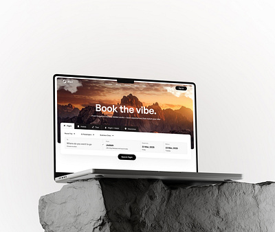 Travel Booking UI graphic design mockup travel ui uidesign ux website