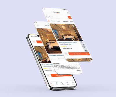 Stayverz Home Booking Service App Redesign app design design home boooking ui ux