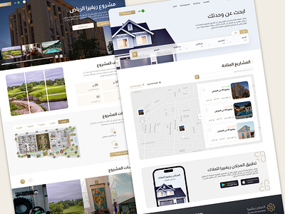 Alajlan Riviera — Luxury Real-Estate UI ai animation design landing page real estate saudi arabia ui uiux ux design