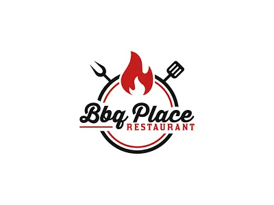 BBQ Logo Design food logo logo logo design restaurant logo