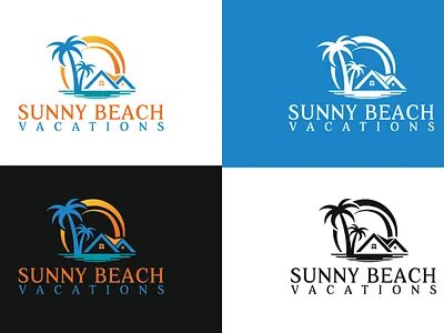 Beach Home Logo beach logo home logo