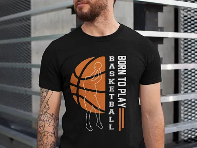 High-Quality Basketball Graphic T-Shirt Design basketball basketball t shirt basketball t shirt artwork basketball tshirt design design graphic design illustration shirt sportswear t shirt design thsirt designer tshirt vector t shirt vector tshirt design