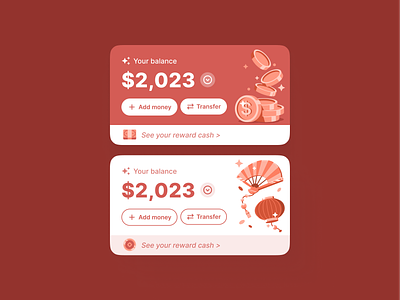 Thematic Widget Headers banner celebration coin design festival header illustration imlek independence day lampion lunar new year money new year payment seasonal thematic ui vector visual widget