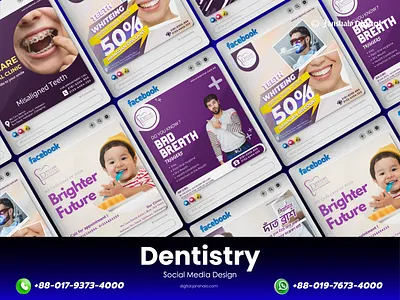 Dental Social Media | Dentistry banner banner design branding campaign ad creatives dental clinic social media dental social media dentistry dentistry social media design facebook ad creatives graphic design growth social media instagram ad creatives post design poster poster design social media social media branding social media design social media designer