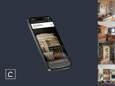 Logo, Branding and Website Design — Complete Construction branding figma graphic design ui ux