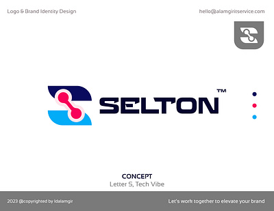 S + Tech Logo Design branding colorful fintech icon identity ldalamgir lettering logo logo design mark minimal monogram s symbol tech brand tech logo ideas tech vibe technology