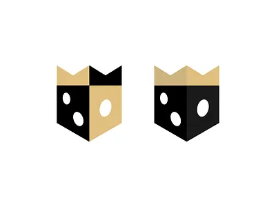 PowerPlay, i-betting logo design exploration: dice with crown app icon app logo bet bets betting casino crown dice gambling platform games developer i betting i games ibetting igames logo logo design mark symbol icon online casino play power