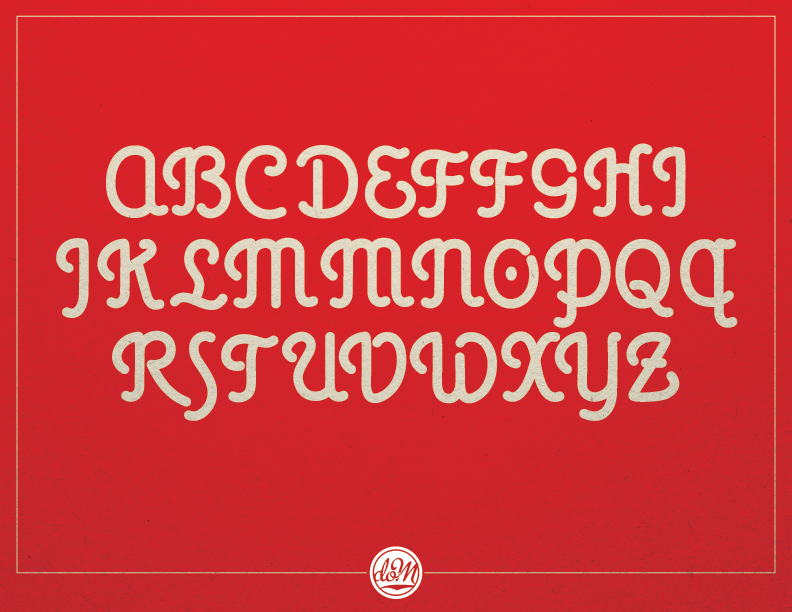 Poster Print, upper case face family font glyph type typeface typography