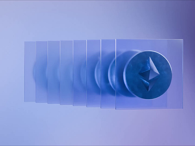 BTS Explainer Video Motion Design 3d 3d motion 3d video abstract agency animated animation behind the scenes blockchain bts crypto glass graphic design metal motion motion design staking video video production