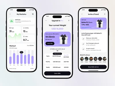 Health Coaching App | My Statistics app app design calorie chart calorie statistics chart design fit app fitness fitness app fitness mobile app mob mobile app mobile app design modern sports app sports mobile app statistics ui design ux design workout