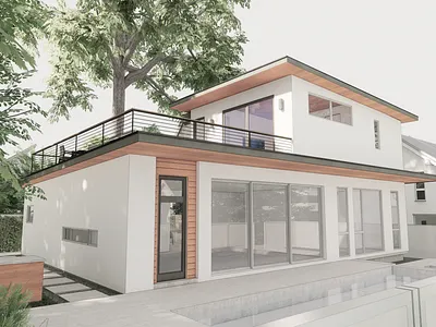 Eva Roof Deck rendering