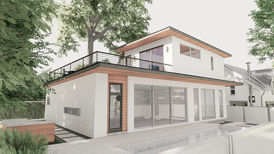 Eva Roof Deck rendering