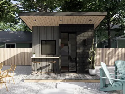 Office Pod rendering