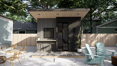 Office Pod rendering