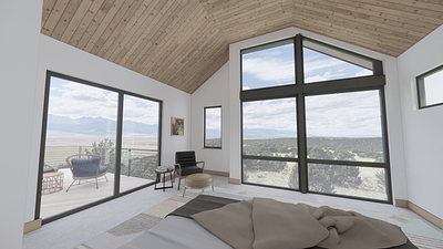 Westcliffe Bedroom rendering