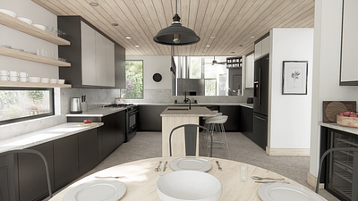 Mandeville Kitchen rendering