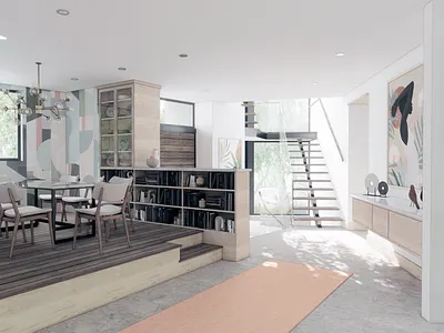 Mandeville Stair rendering